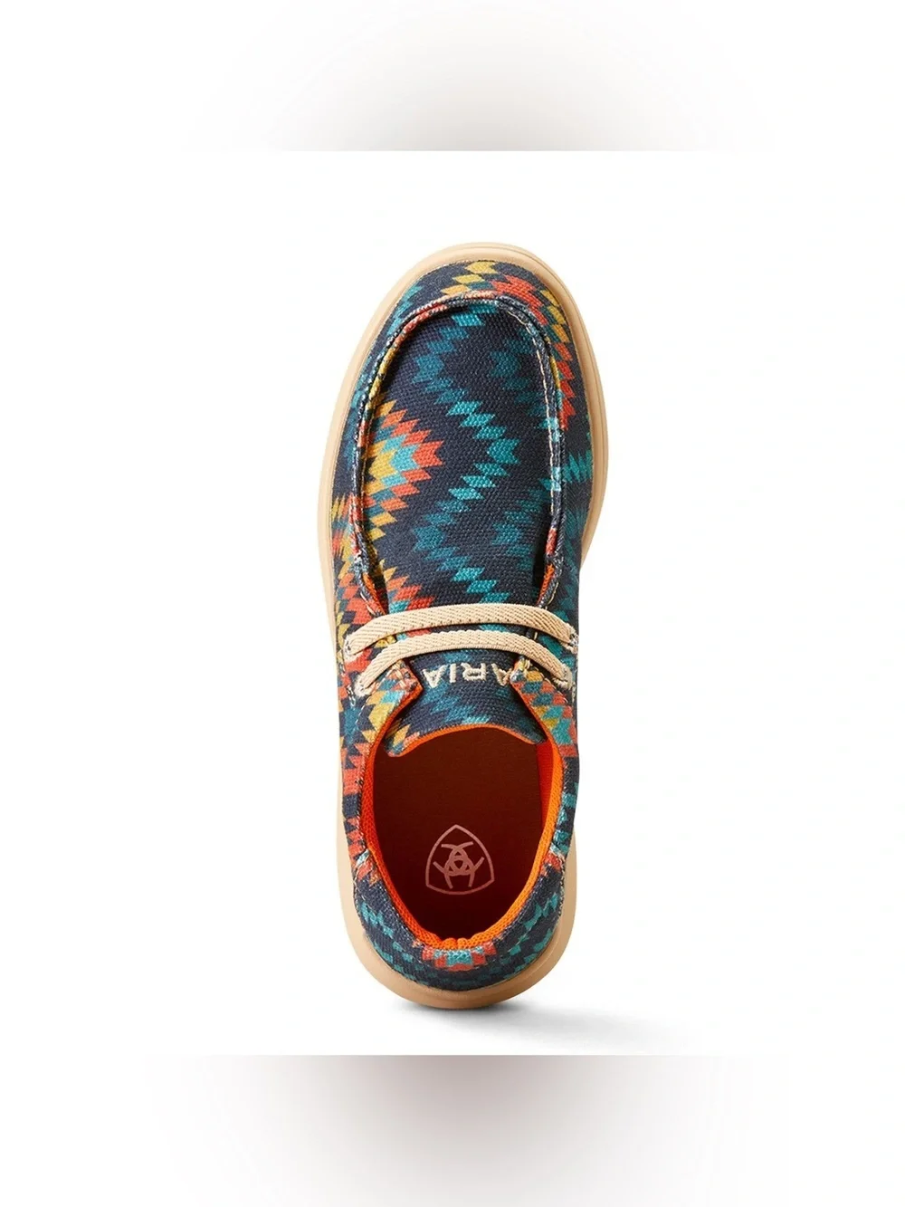 New Ariat Kids' Multicolor Aztec Slip-On Shoes Hilo New with tags size 3